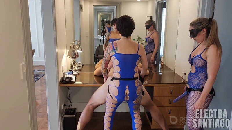 Electra Santiago - Pegged And Punished A Femdom Fantasy [FullHD 1920P]
