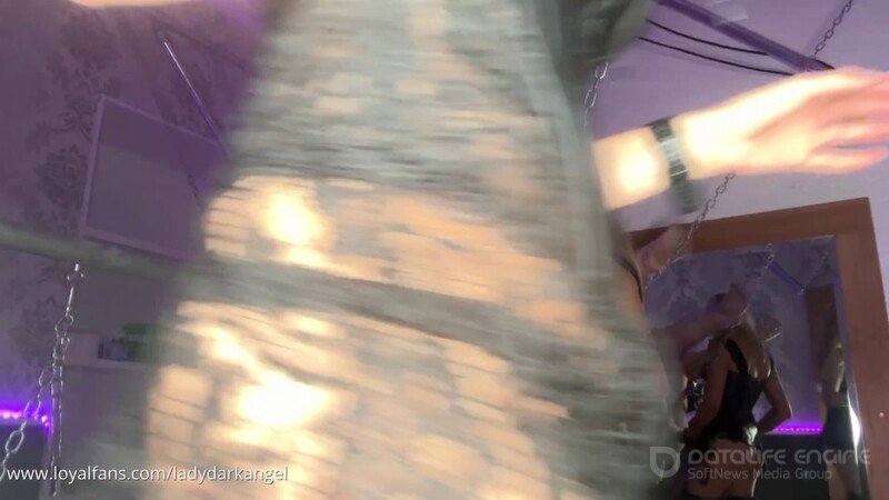 LADYDARKANGEL - A Little Strapon Play With Me And Mistress Ellie And My Slave [FullHD 1920P]