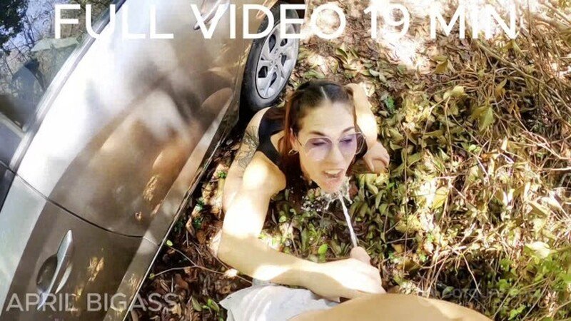 April BigAss - Drinking liters of urine in public all day, we get "CAUGHT" HIGH RISK" cam alternative [FullHD 1080P]