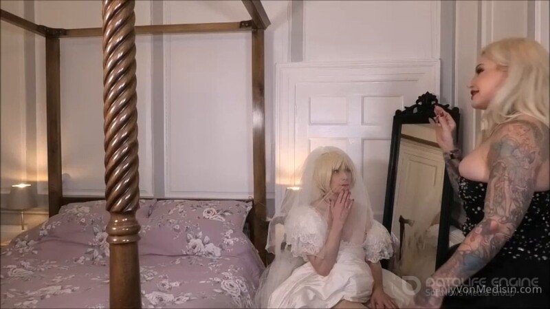 Mistress Ava Von Medisin - Sissy Bride Wedding Day Part 2 Mistress Prepares Her Slut [SD 854P]