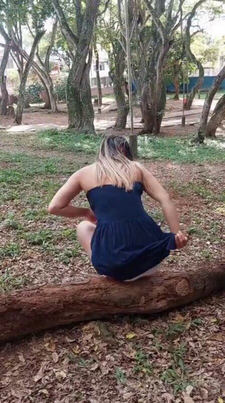 NataschaDirty – watch me fill my panties with poop in the forest [SD 404P]