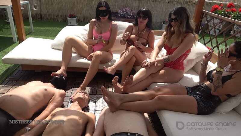 Lily Dupont: Human Ashtray And Foot Likers [FullHD 1080P]