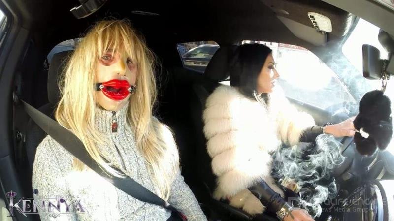 House of Sinn - Mistress Kennya - The ashtray bimbo goes for a ride [FullHD 1080P]
