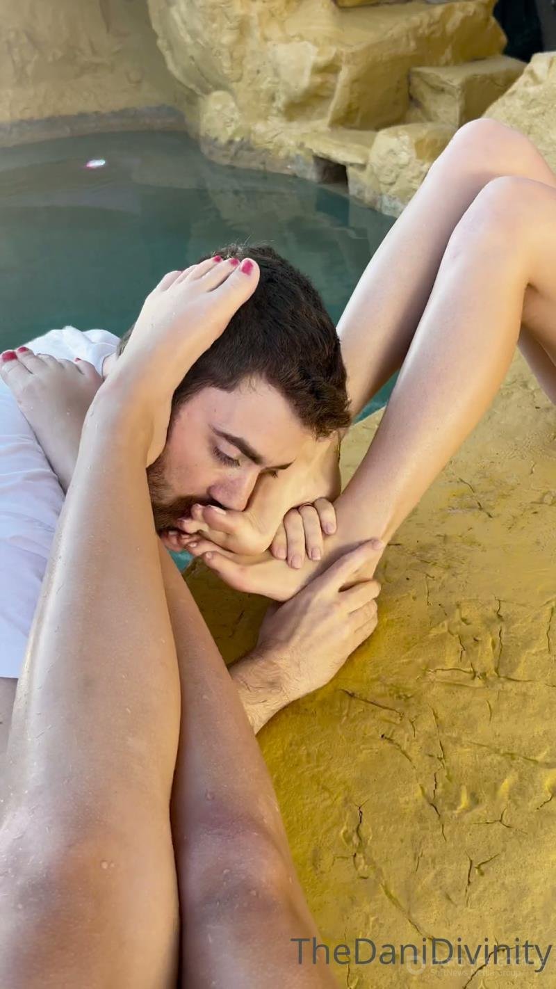 Dani Divinity aka thedanidivinity in clip l douglas and I enjoyed laying around the pool enjoying the sunshine all day wh [FullHD]