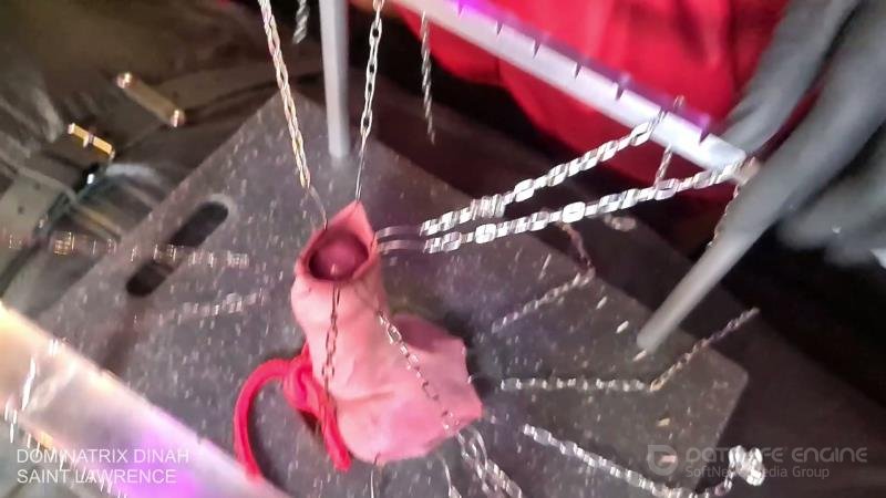 Dominatrix Dinah Personal - Extreme CBT - Hooked Cock And Balls [FullHD]