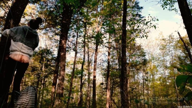 Sage Eldritch - Outdoors Buttcrack Taking Down the Hammock [FullHD]