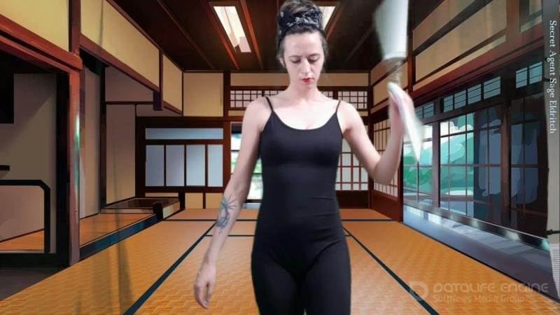 Sage Eldritch - Nude Nunchuck Training with Secret Agent Sage [FullHD]