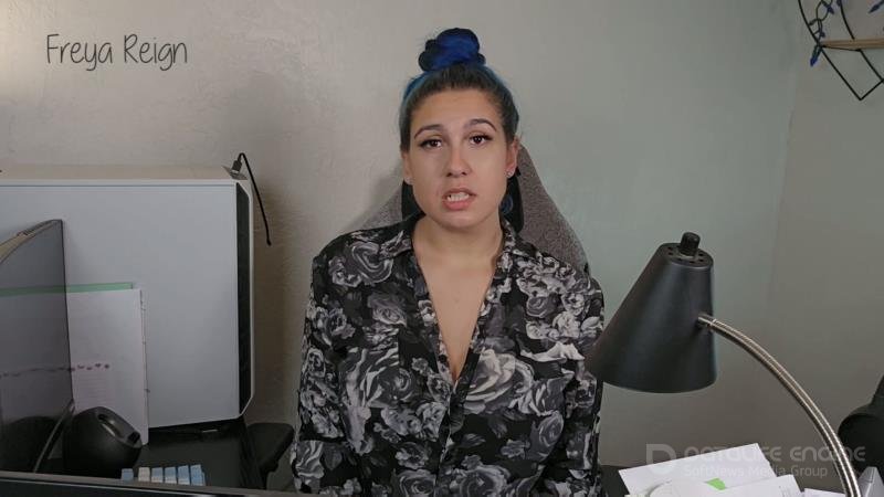 Freya Reign - Cross Dress For Your Boss Public Humiliation Dirty Talk [FullHD]