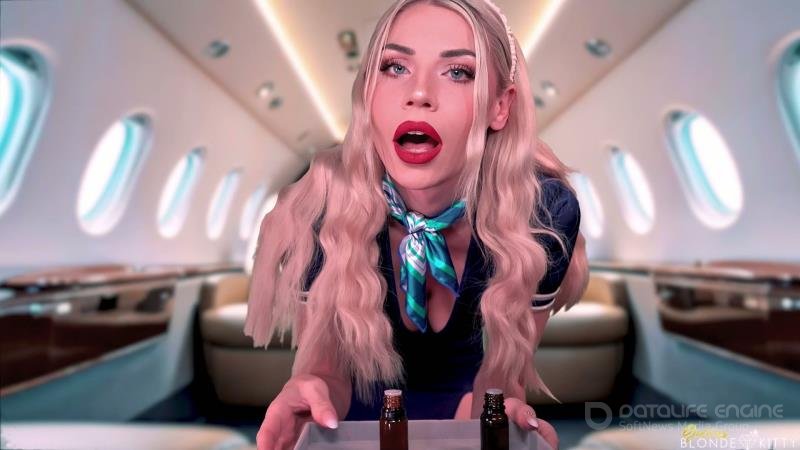 Goddess Blonde Kitty - MILE HIGH [FullHD]