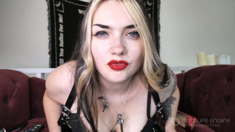 Countess Jezebeth - Nylon Sniffing Electro Chastity Sissy [FullHD]