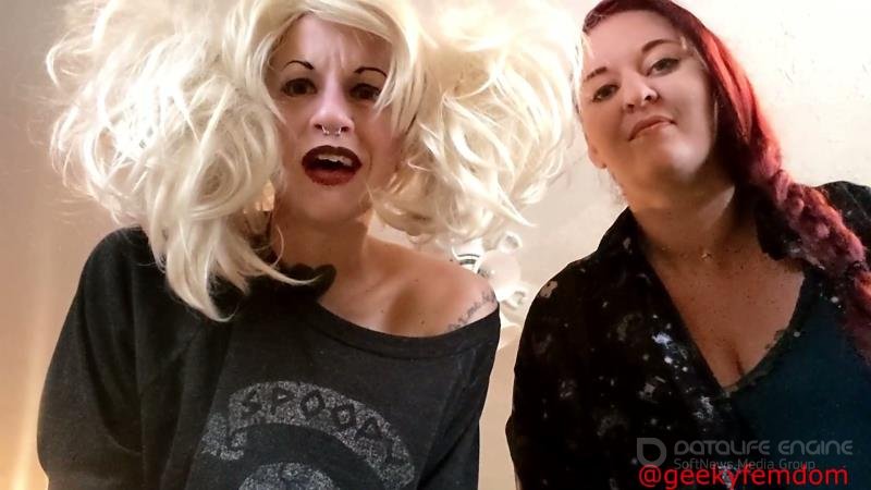 Geeky Femdom - Harley And Ivy Catches A Robin [FullHD]