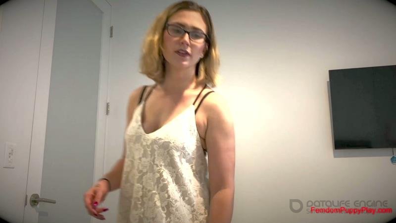 Femdom Puppy Play - Red August Diapering The Bad [FullHD]