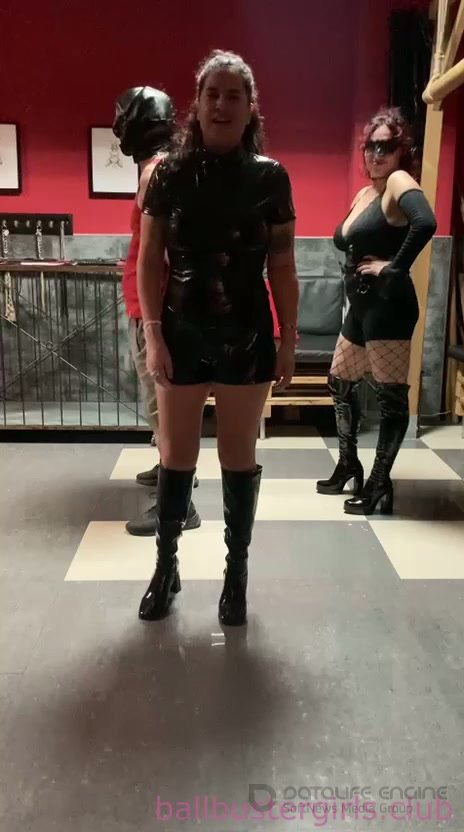 Ballbuster Girls Club - 2 Clips In 1 [SD]