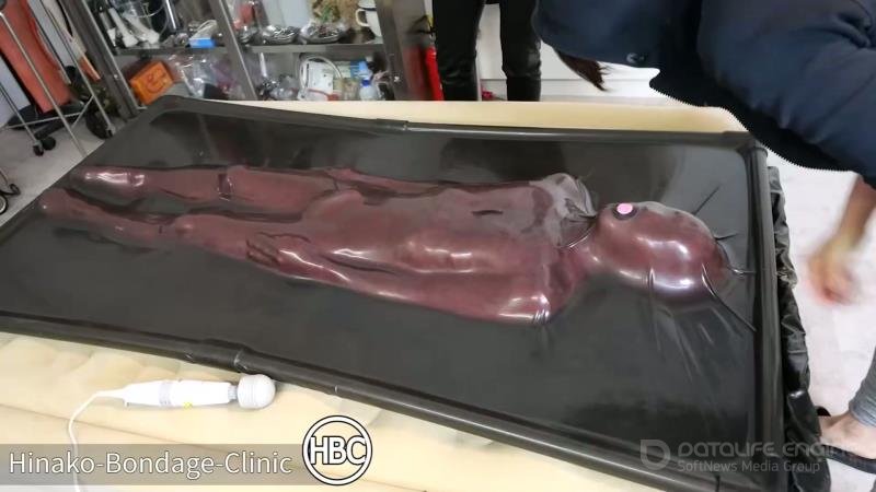 Hinako Bondage Clinic - Mistress Hinako - Zentai Vacuum Bed Abandoned By Three Girls [FullHD]