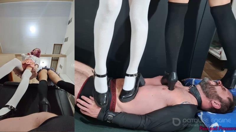 Pain And Pressure - 102 Anya And Beatriz - Schoolgirls Trampling And Bullying In Mary Jane Shoes [FullHD]