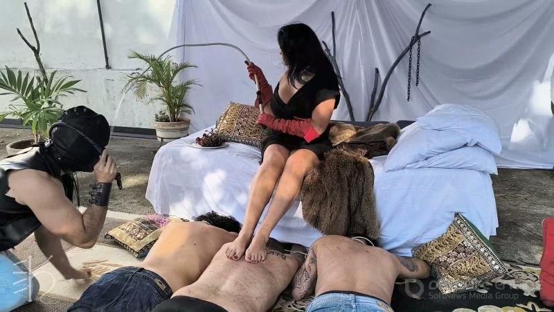 Latin Beauties in High Heels - Presented before the Cruel Queen K part 3 Amusement for the Queen [FullHD]