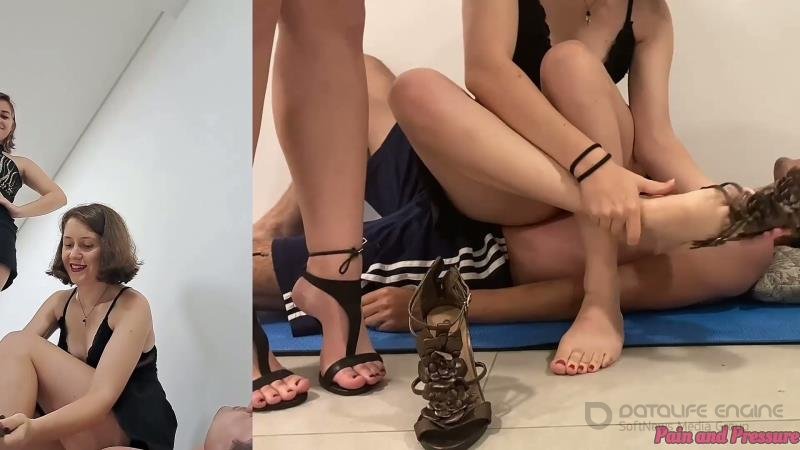Pain And Pressure - 51 Anya And Beatriz Crushing And Trampling With High Heels Part 2 Of 2 [FullHD]