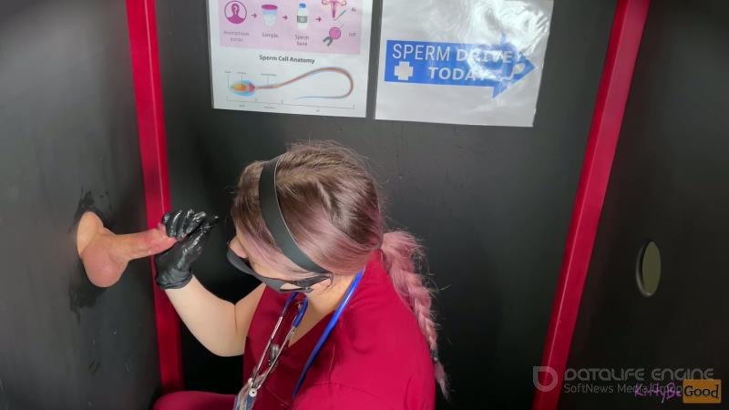 Kittybegood - Mistress KBG - Sperm Donation Gloryhole Nurse Kitty Extracts Cum Samples [4K]