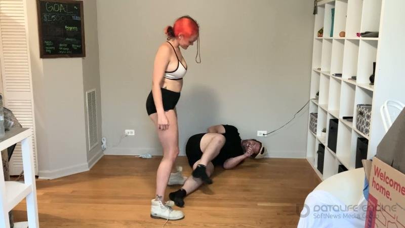 ONLYBALLKICKING - Timbs Ballbusting Foot Domination [FullHD]