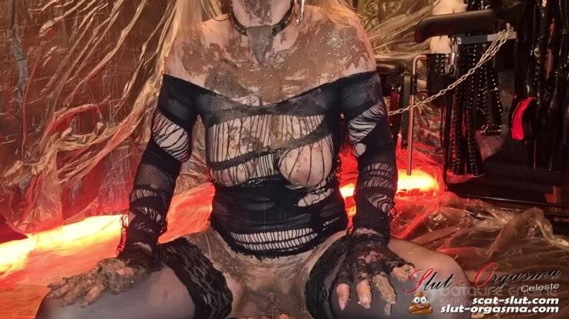 Slutorgasma – Extreme Disgusting Scat Pig Shitting Puking Swallowing [HD]