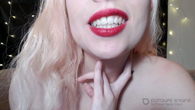 NovaSin - Showing Off Teeth in Lipstick [FullHD]