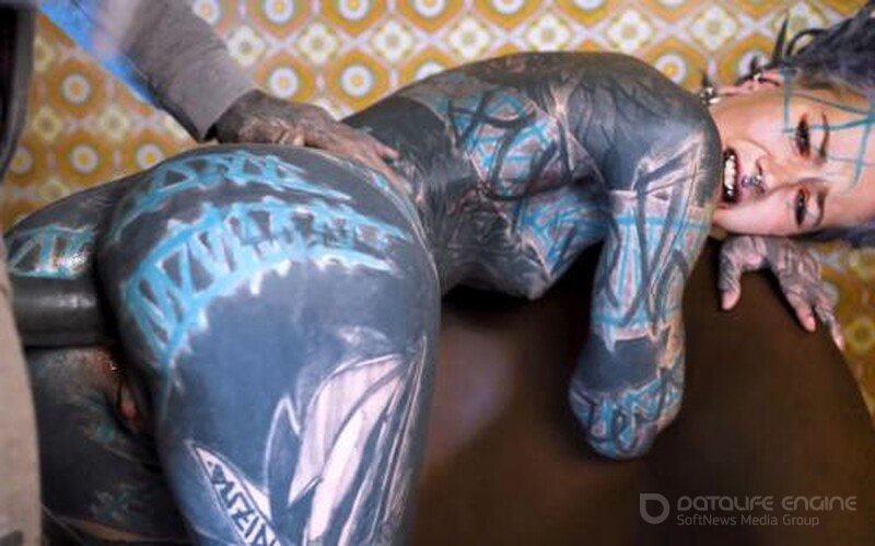 Anuskatzz - Tattooed Alts Rough Strap-on Anal Fuck [FullHD]