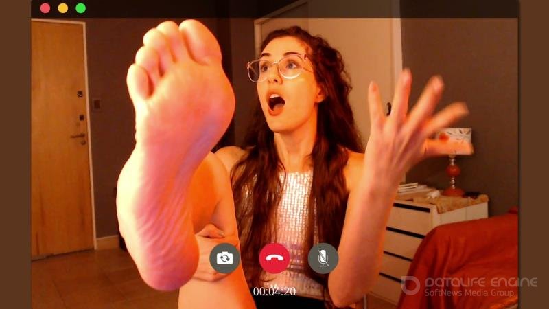 Mistress Maxima - Feet worship videocall [FullHD]