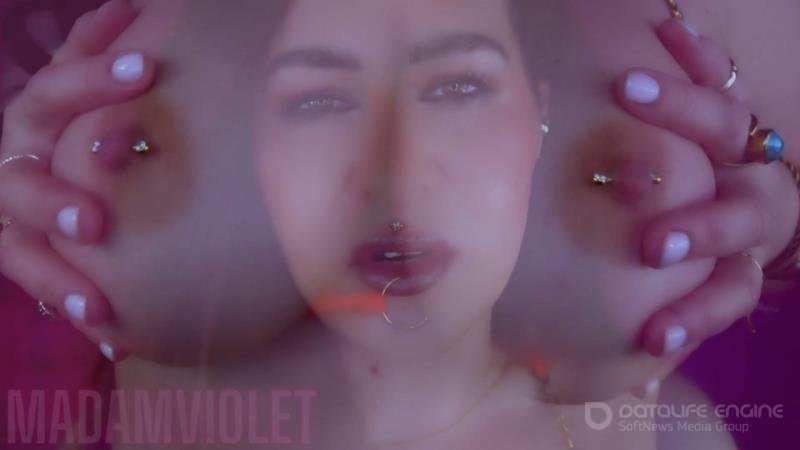 Goddess Madam Violet - Milked By My Breasts [FullHD]