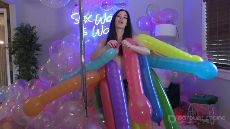Jasmin Jai Studios - Topless Balloon Blowing and Popping [FullHD]